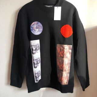 ラフシモンズ(RAF SIMONS)のラフシモンズ スターリングルビー パッチスウェット RAF ARCHIVE　XL(スウェット)