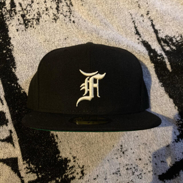 fog essentials new era black 7 3/4