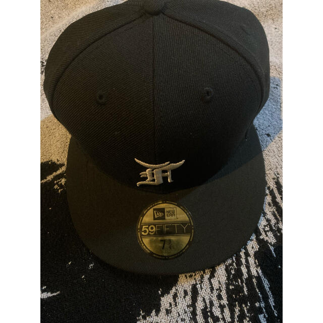 fog essentials new era black 7 3/4