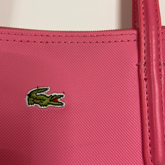 LACOSTE(ラコステ)のラコステ♡トートバッグ♡ストロベリーピンク レディースのバッグ(トートバッグ)の商品写真