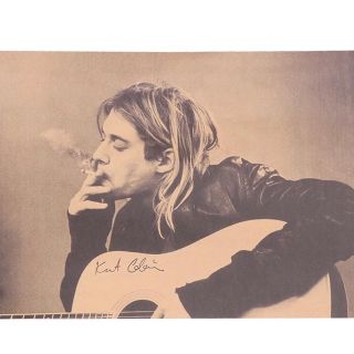 ポスター 033 音楽 カート・コバーン Kurt Cobain(印刷物)