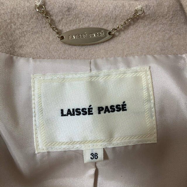 LAISSE PASSE(レッセパッセ)のLAISSE PASSÉ  ダッフルコート ウール ベージュ レディースのジャケット/アウター(ダッフルコート)の商品写真