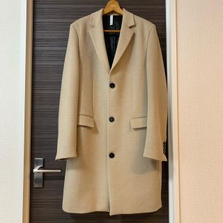 ザラ(ZARA)のZARA メンズ ロングチェスターコート L 極美品(チェスターコート)