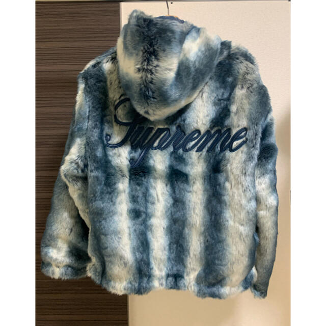 IceBlueSIZESupreme Faux Fur Jacket シュプリーム ファー ジャケット