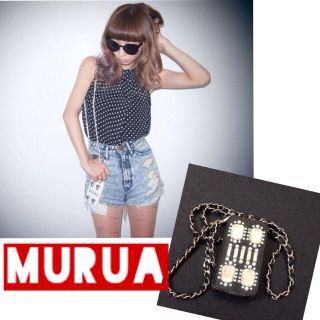 ムルーア(MURUA)のMURUA ☆値下げiPhoneケース(モバイルケース/カバー)