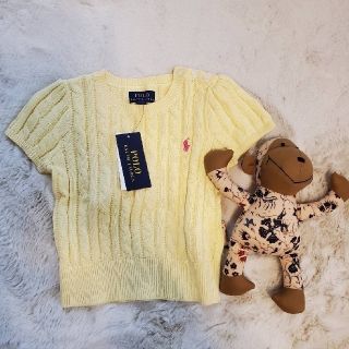 ポロラルフローレン(POLO RALPH LAUREN)の★POLO RALPH LAUREN半袖のセーター5y★(ニット)