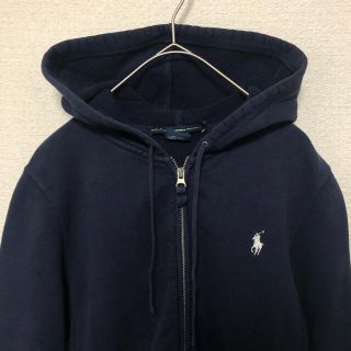 ラルフローレン(Ralph Lauren)の【美品】【大人気】ラルフローレン ネイビー　M  パーカー(パーカー)