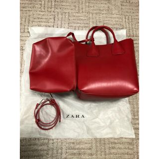 ザラ(ZARA)の鞄(トートバッグ)