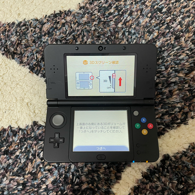 ニンテンドー3DS(ニンテンドー3DS)の明和様専用new ニンテンドー　3DS ブラック エンタメ/ホビーのゲームソフト/ゲーム機本体(携帯用ゲーム機本体)の商品写真