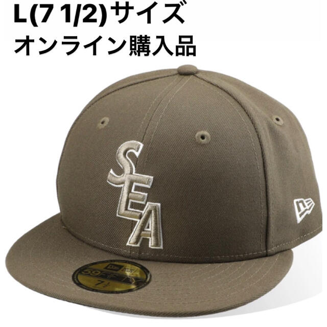 NEW ERA(ニューエラー)の【Lサイズ 7 1/2】 new era wind and sea sea  メンズの帽子(キャップ)の商品写真