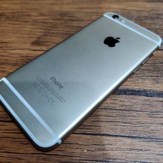 iPhone6 バックパネル ゴールド ジャンク 2 iPhone 6(スマートフォン本体)