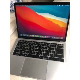 マック(Mac (Apple))の【美品】MacBook Air 13インチ Retinaディスプレイ 2019(ノートPC)