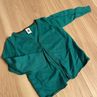 プチバトー(PETIT BATEAU)のプチバトー　カーディガン 36m(カーディガン)