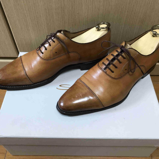 正規 SANTONI サントーニ ストレートチップ ドレスシューズ 正規 SANTONI サントーニ ストレートチップ ドレスシューズ