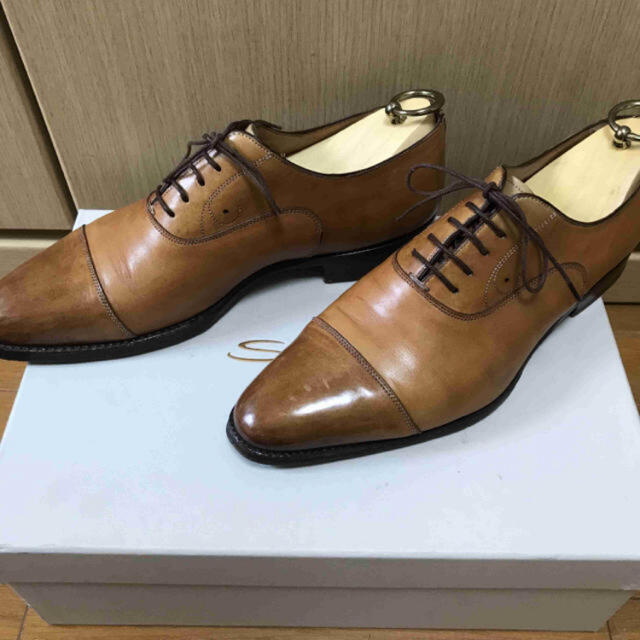 限定独占販売 正規 SANTONI サントーニ ストレートチップ ドレス