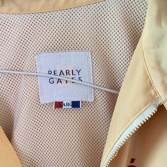 PEARLY GATES(パーリーゲイツ)の古着 pearlygates ナイロンジャケット パーリーゲイツ 黄色 メンズのジャケット/アウター(ナイロンジャケット)の商品写真