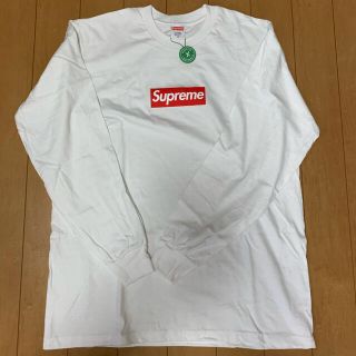 シュプリーム(Supreme)のsupreme BOXロゴ ロンT(Tシャツ/カットソー(七分/長袖))