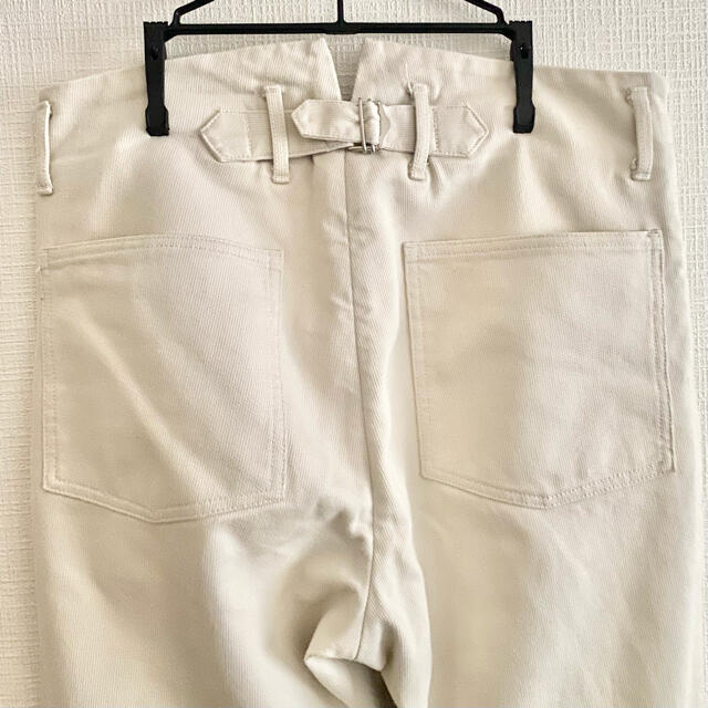 URU WORK PANTS TYPE B 2019AW エクリュ ホワイト