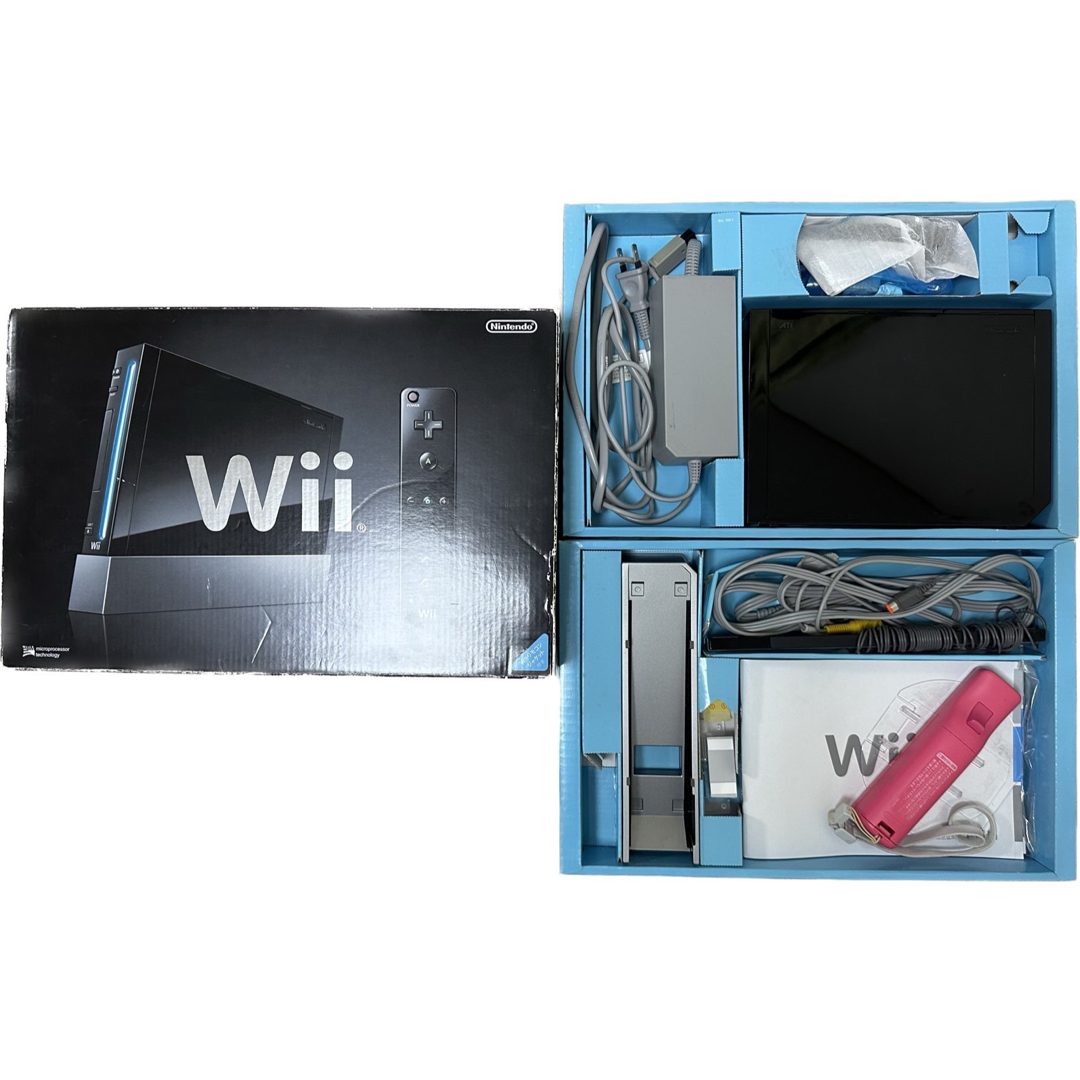 Nintendo Wii RVL-S-KJ ソフト付き - 映像機器