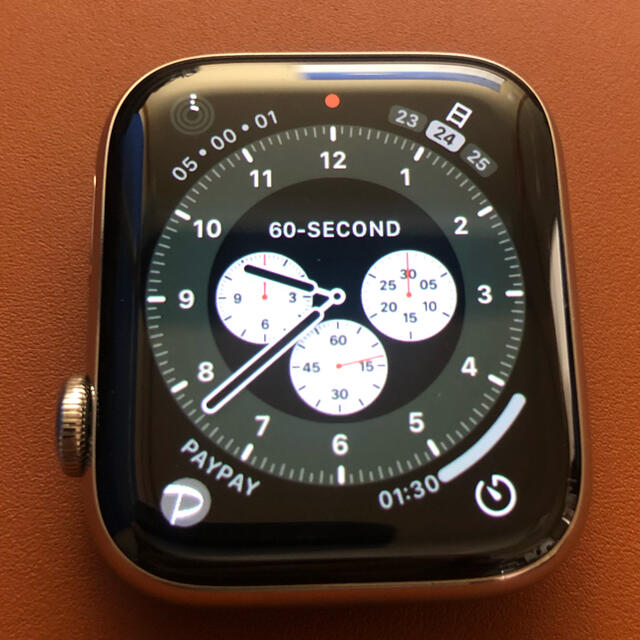 腕時計(デジタル)Apple Watch 5 （GPS+Cellularモデル）