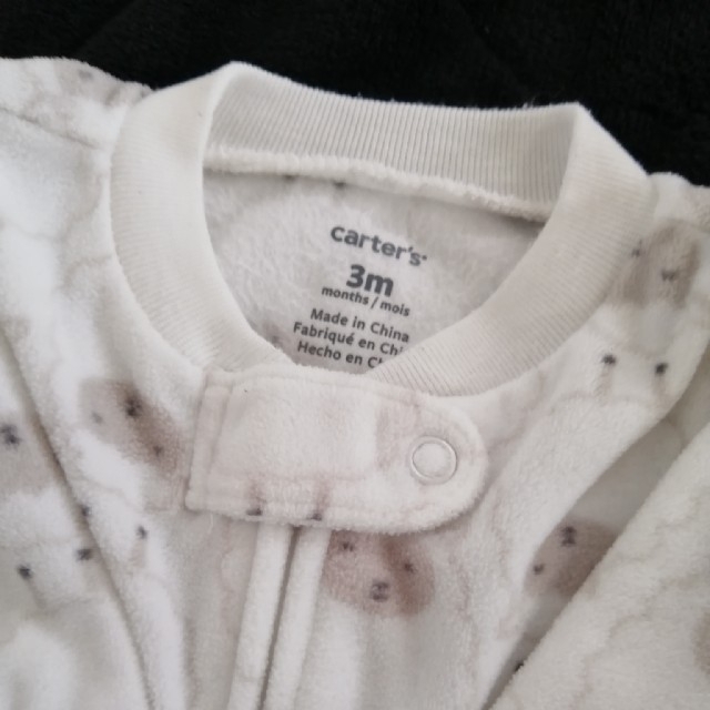 carter's(カーターズ)のcarter's★足つきロンパース★2枚セット★3m★着画あり キッズ/ベビー/マタニティのベビー服(~85cm)(カバーオール)の商品写真