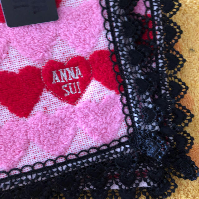 Anna Sui アナスイ レースタオルハンカチprハートの通販 By いちこいち S Shop アナスイならラクマ