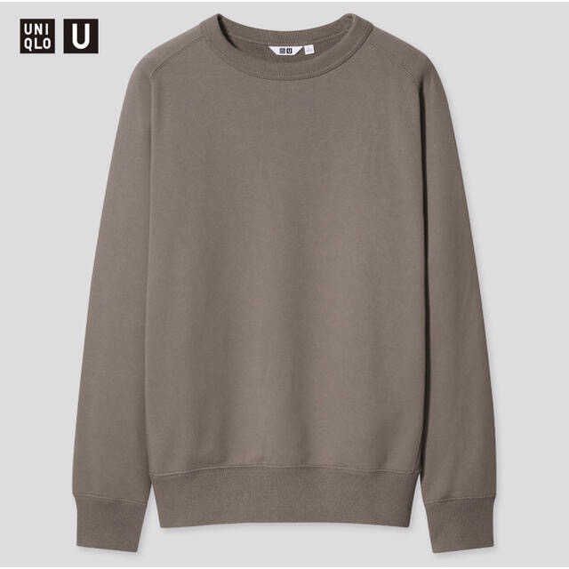 UNIQLO(ユニクロ)の21SS ユニクロU ワイドフィットスウェットシャツ カーキ メンズのトップス(スウェット)の商品写真