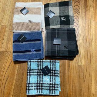 バーバリー(BURBERRY)の新品バーバリーメンズタオルハンカチ(ハンカチ/ポケットチーフ)