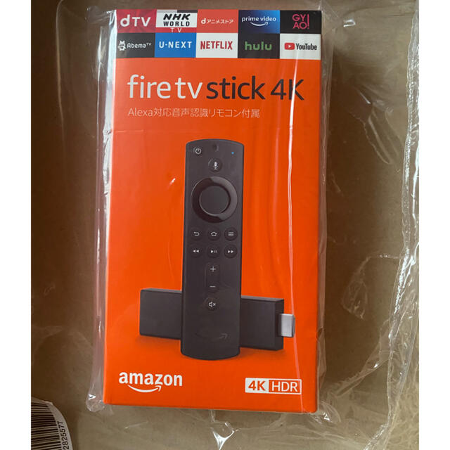 【新品未開封】Fire TV Stick 4K- Alexa対応音声認識リモコン