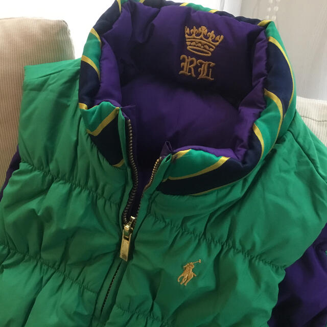 Ralph Lauren(ラルフローレン)のRALPH LAUREN  ガールズ　ダウンベスト キッズ/ベビー/マタニティのキッズ服女の子用(90cm~)(ジャケット/上着)の商品写真