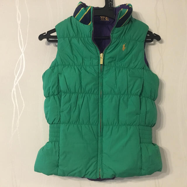 Ralph Lauren(ラルフローレン)のRALPH LAUREN  ガールズ　ダウンベスト キッズ/ベビー/マタニティのキッズ服女の子用(90cm~)(ジャケット/上着)の商品写真