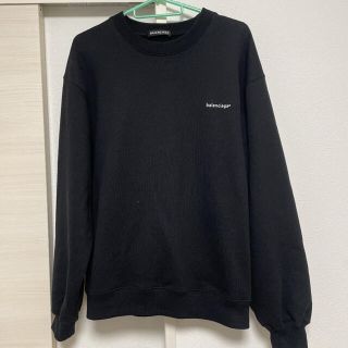 バレンシアガ(Balenciaga)のバレンシアガ　胸ロゴ　スウェット　トレーナー　正規品(スウェット)