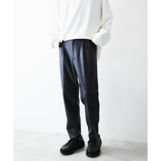 ビームス(BEAMS)のstein fake leather trousers フェイクレザーパンツ(その他)