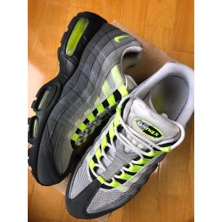 ナイキ(NIKE)のエアマックス 95 イエローグラデ(スニーカー)