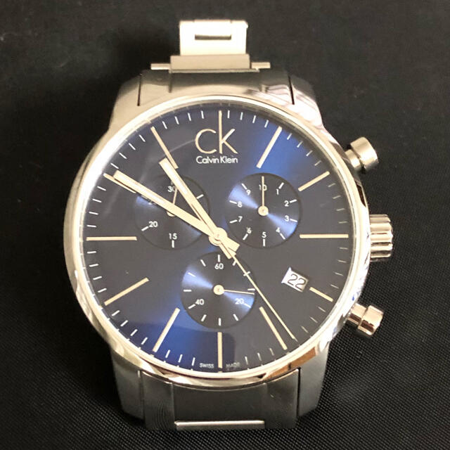 腕時計(アナログ)CALVIN KLEIN シティ クロノグラフモデル K2G271