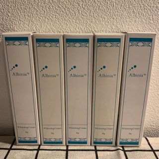 アルバニア　ホワイトニングクリーム　5個セット　新品未使用(その他)