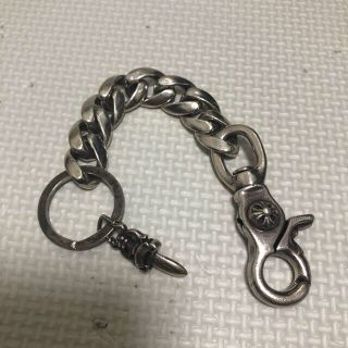 クロムハーツ(Chrome Hearts)のCHROME HEARTS クロムハーツ  ロングクラシックリンク キーチェーン(キーホルダー)