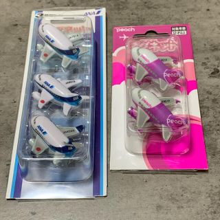 エーエヌエー(ゼンニッポンクウユ)(ANA(全日本空輸))のANA peach 飛行機マグネット(その他)