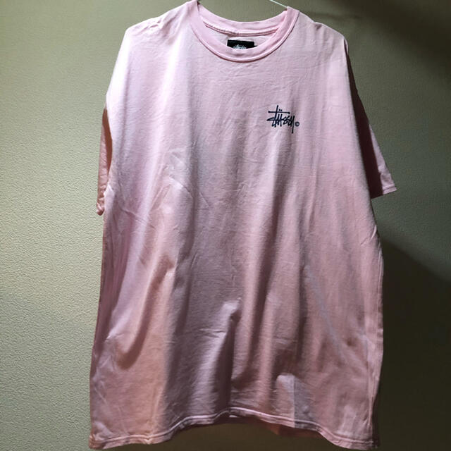 STUSSY(ステューシー)のstussy pink T-shirt レディースのトップス(Tシャツ(半袖/袖なし))の商品写真