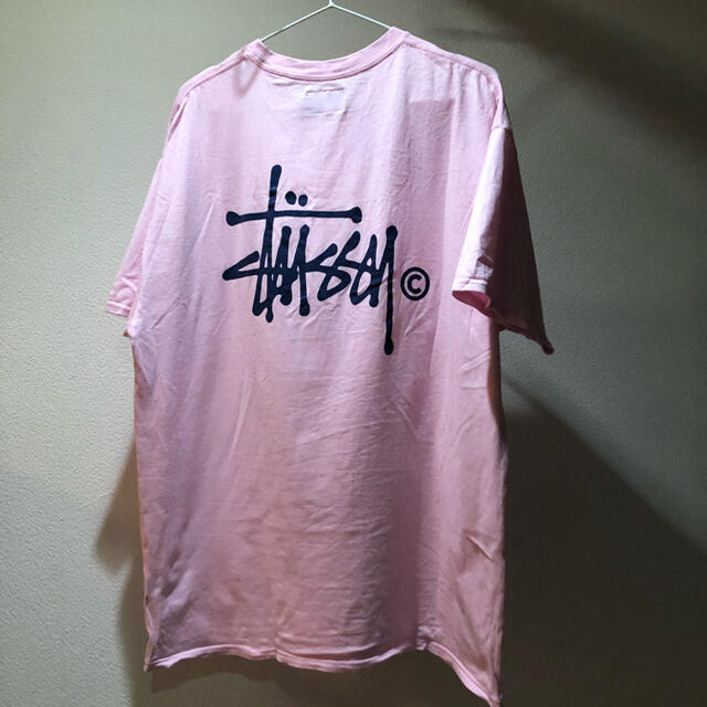 STUSSY(ステューシー)のstussy pink T-shirt レディースのトップス(Tシャツ(半袖/袖なし))の商品写真