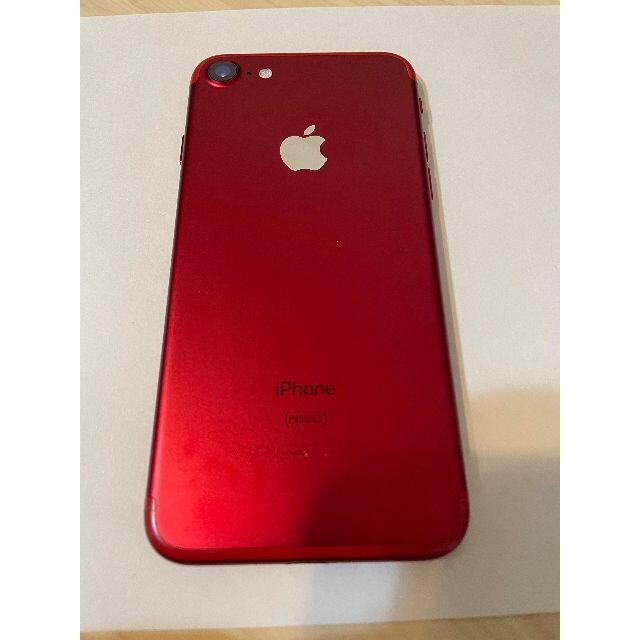 iPhone7 128GB レッド RED SIMフリー 本体simフリー