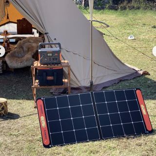 【新品】Jackery SolarSaga 100  ソーラーパネル 100W(バッテリー/充電器)