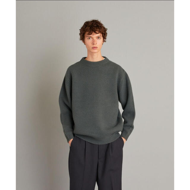 HAMILTON MOCK NECK KNIT-LOOSE/ニット