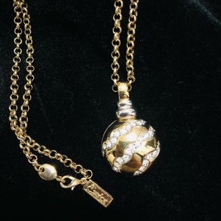 ドゥーズィエムクラス(DEUXIEME CLASSE)のゴールド キラキラ 香水瓶 デザイン ヴィンテージ ネックレス(ネックレス)