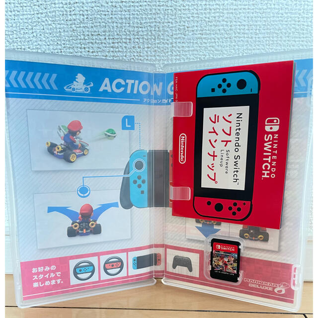 マリオカート8 デラックス Switch エンタメ/ホビーのゲームソフト/ゲーム機本体(家庭用ゲームソフト)の商品写真