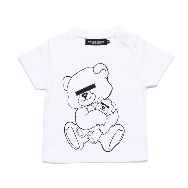 UNDERCOVER(アンダーカバー)の新品未使用 undercover kids BEAR tee M100 キッズ/ベビー/マタニティのキッズ服男の子用(90cm~)(Tシャツ/カットソー)の商品写真