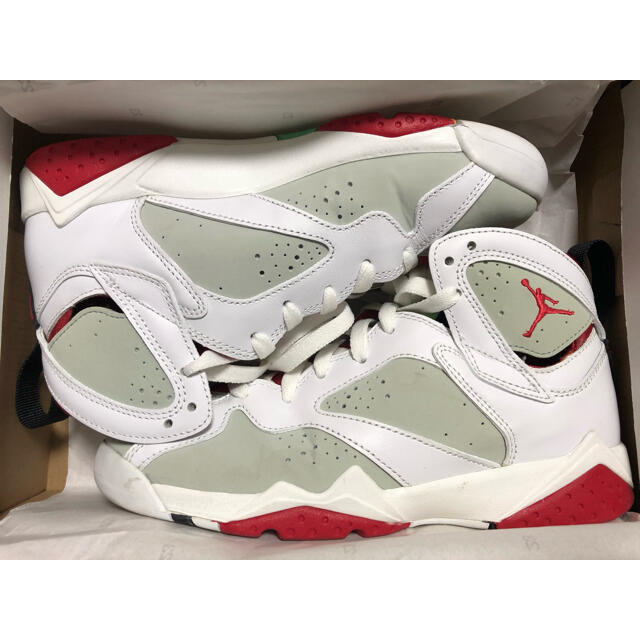 NIKE AIR JORDAN 7 RETRO BG 24cm HARE靴/シューズ