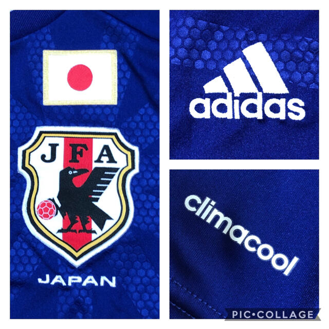 adidas(アディダス)の2点セット！ 美品 サッカー 日本代表 ユニフォーム ジャージ ウェア スポーツ/アウトドアのサッカー/フットサル(ウェア)の商品写真