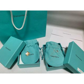 Tiffany フォーリーフ クローバー チャーム&チェーン