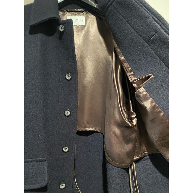 TOMORROWLAND(トゥモローランド)のトゥモローランド　ウールコート メンズのジャケット/アウター(ステンカラーコート)の商品写真